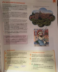 Imagen de la página del libro de SM