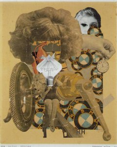 'Das Schöne Mädchen'.- Hannah Höch