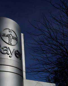 El logo de Bayer. REUTERS/Ina Fassbender