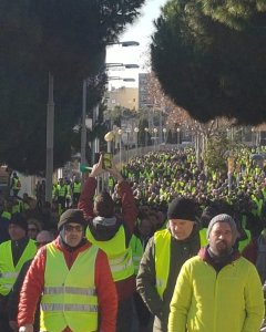 Manifestació de taxistes / Élite Taxi