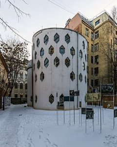 Casa Mélnikov. Fuente: Wikipedia.