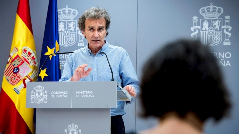 El director del Centro de Emergencias y Alertas Sanitarias, Fernando Simón. EFE/Luca Piergiovanni