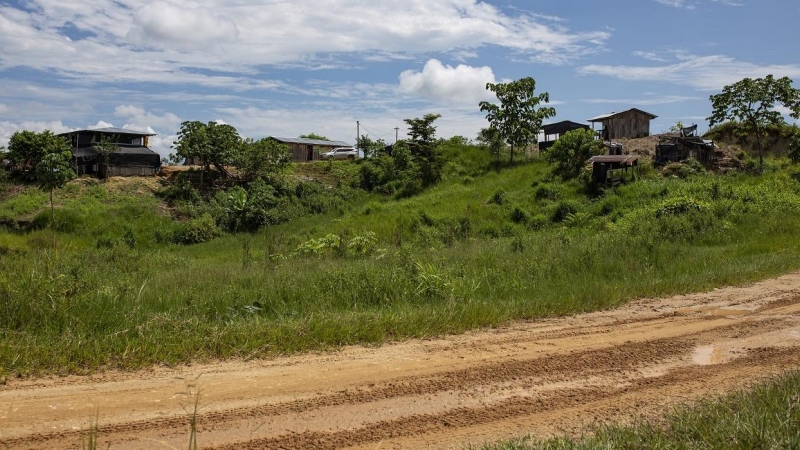 Estado de la carretera en San Francisco, en el departamento de Antioquia, región del Magdalena Medio