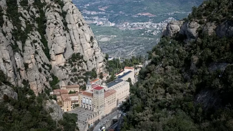 13/09/2024 El monasterio de Montserrat, en Monistrol de Montserrat (Barcelona), en una foto de archivo.