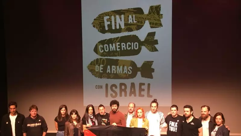 Los colectivos se movilizan a favor del embargo de armas a Israel.