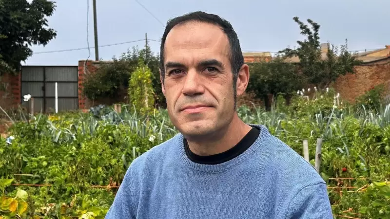 Abel Aparicio, autor del poemario 'Cartero rural' (Marciano Sonoro).