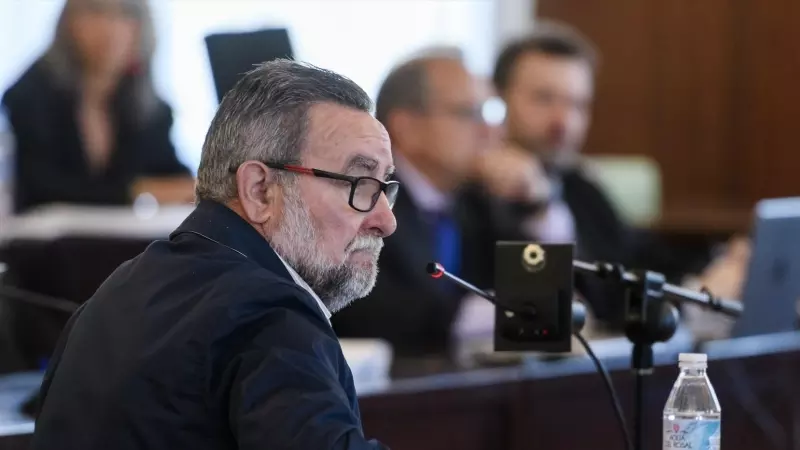 Inicio de las declaraciones de acusados en el juicio por el caso UGT con el exsecretario general del sindicato en Andalucía Francisco Fernández, a 22 de abril de 2024 en Sevilla