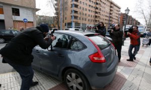 El coche que sacó ayer del juzgado al Rafita.