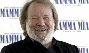 El músico sueco y ex miembro del grupo Abba Benny Andersson, en una entrevista concedida a Efe, con motivo del estreno del musical "Mamma Mia!" en Barcelona en noviembre pasado.