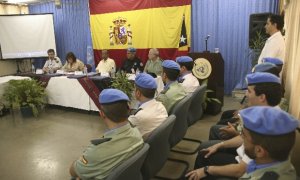 Nueve policías nacionales y guardias civiles fueron condecorados hoy por su trabajo en la misión de la ONU en Timor Oriental.