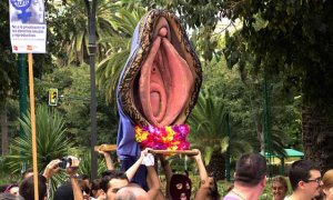 Imagen de la 'Procesión del santísimo coño insumiso'