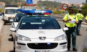 Un vehículo de la Guardia Civil en una foto de archivo. EFE