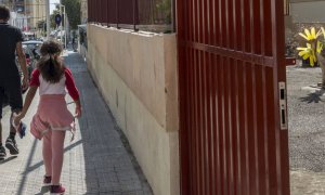 Imagen del colegio público de Palma, donde el pasado miércoles una niña de 8 años fue agredida.EFE