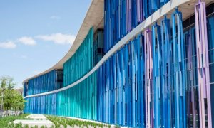 Edificio de la Expo del agua, en Zaragoza. / FOTO: camaracuentasaragon.es