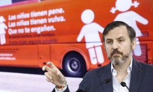 Ignacio Arsuaga, presidente de Hazte Oír, en una rueda de prensa / EUROPA PRESS