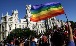 Imagen de archivo de una manifestación en Madrid por los derechos LGTBI / EFE