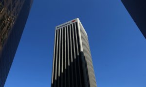 Edificio del Bank Of America en Los Angeles.REUTERS/Mike Blake