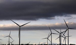 Molinos de viento de Ibedrola./EFE