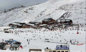 Vista de la estación de esquí de Sierra Nevada (Granada). E.P.