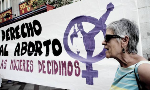 Manifestación por los derechos sexuales y reproductivos en Zaragoza