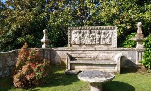 Jardines del Pazo de Meirás, en la localidad coruñesa de Sada.