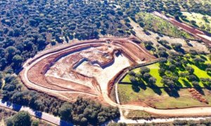 Obras que la empresa Berkeley realiza en el Retortillo (Salamanca). EFE/WWF