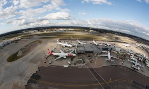 Vista general del aeropuerto londinense de Heathrow , en el oeste de la capital británica. REUTERS/Stefan Wermuth