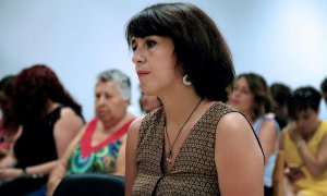 Juana Rivas durante el juicio en Granada / EFE