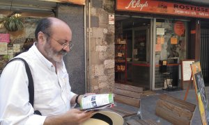 El professor de la UAB Xavier-Giró, a Sant Cugat del Vallès. / AF.