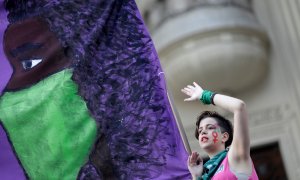 Manifestación a favor de la legalización del aborto en Buenos Aires, Argentina./REUTERS