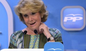 La expresidenta de la Comunidad de Madrid, Esperanza Aguirre. EFE