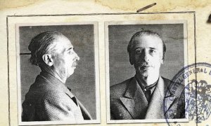 Fotografía de Lluís Companys, preso.