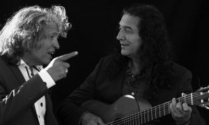 José Mercé y Tomatito reivindican el flamenco y su cultura en 'De verdad'. / FOTO: JAVIER SALAS