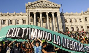 Manifestación en Madrid por la legalización de la marihuana / Imagen de archivo - EFE