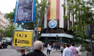 Sede del Partido Popular en la calle Génova de Madrid. EFE