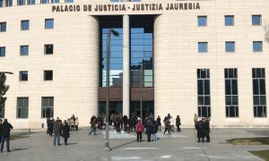 Vista de la sede de la Audiencia Nacional de Navarra. EP