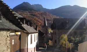 Una panoràmica de Bòssost, a l'Aran. ÀNGEL FERRERO.