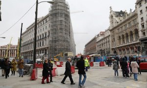 Obras del proyecto Canalejas. Foto Ayuntamiento de Madrid. Diciembre 2018