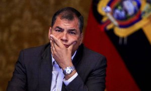 El expresidente de Ecuador Rafael Correa. EFE