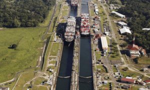 Imagen del canal de Panamá./ REUTERS