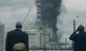 Imagen de una escena de la miniserie 'Chernobyl'. / HBO