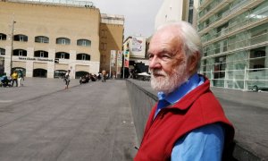 El geògraf urbà David Harvey ha estat Barcelona per presentar el seu darrer llibre. ANDER ZURIMENDI