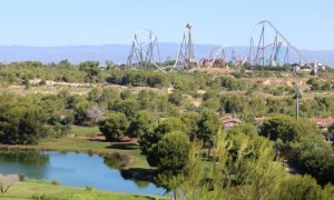 Terrenys al voltant del parc d'atraccions Port Aventura, propietat de La Caixa. @BcnWorldNo