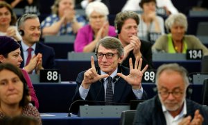 David Sassoli, nuevo presidente del Parlamento Europeo, este miércoles. REUTERS/Vincent Kessler