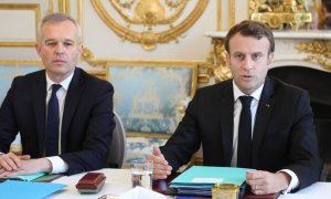 Emmanuel Macron, junto a François de Rugy | EFE