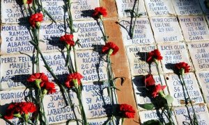 Una de las fosas comunes del cementerio de Paterna. EFE/Archivo