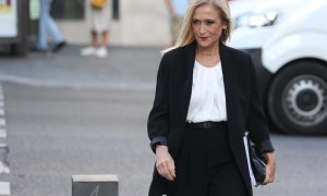 La expresidenta de la Comunidad de Madrid Cristina Cifuentes. - EFE