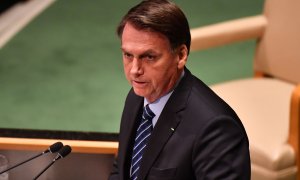 El presidente de Brasil, Jair Bolsonaro, se ha visto salpicado por la investigación del asesinato de Marielle Franco. / EP