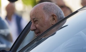 El fundador y mayor accionista de Inditex, Amancio Ortega, en una fotografía de julio de 2016, en Arteixo (A Coruña). AFP/Miguel Riopa