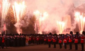 Fuegos artificiales en Reino Unido por la Noche de la Hoguera, hace unos días. Simon Dawson/Reuters